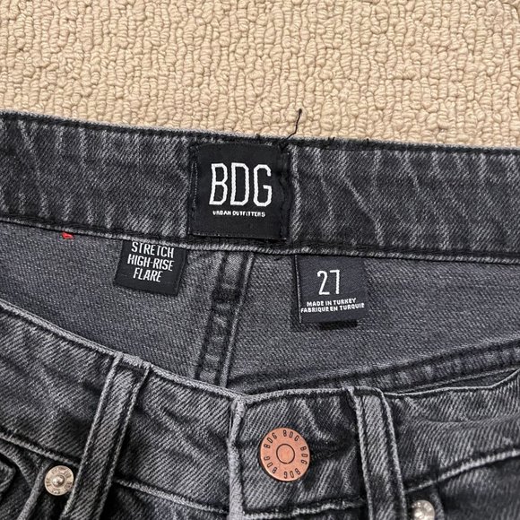 Urban Outfitters BDG Stretch High Rise Flare Jean Size 27 - Picture 7 of 7